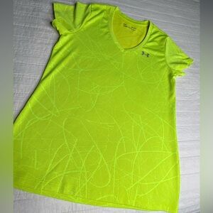 Under Armour Vivid Lime Athletic Tee M